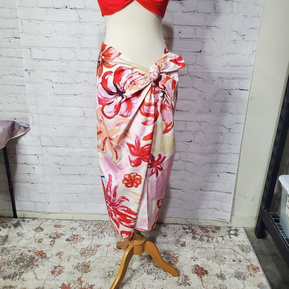 Marni Zippered Floral Sarong